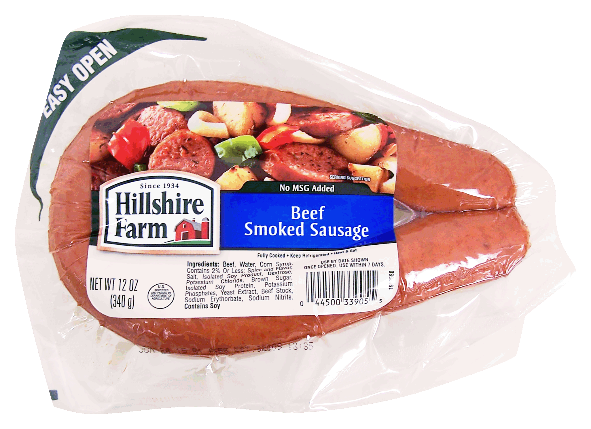 Hillshire Farm  beef smoked sausage Full-Size Picture